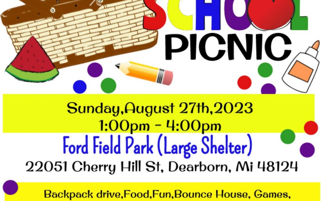 Dearborn Council PTA picnic on Sunday